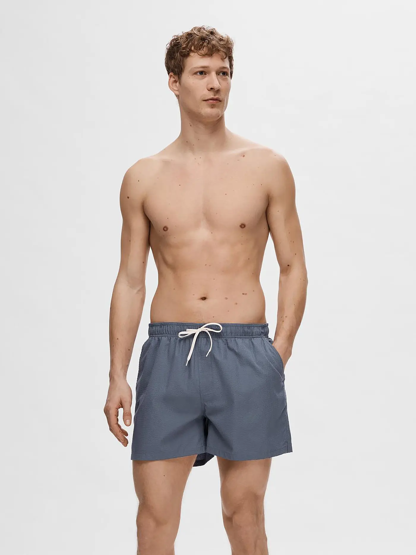 SELECTED | Badeshorts SLHCOOPER-SEERSUCKER | 